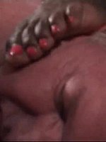 super hot ebony female bodybuilder mistress treasure in ripped contest shape